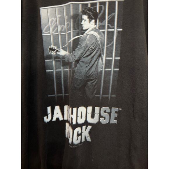 Vintage Elvis Jailhouse Rock Promo T-shirt 4XL - Picture 2 of 4
